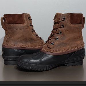 Sorel Brown Cheyanne Duck Winter Boots (Men's Size 10)